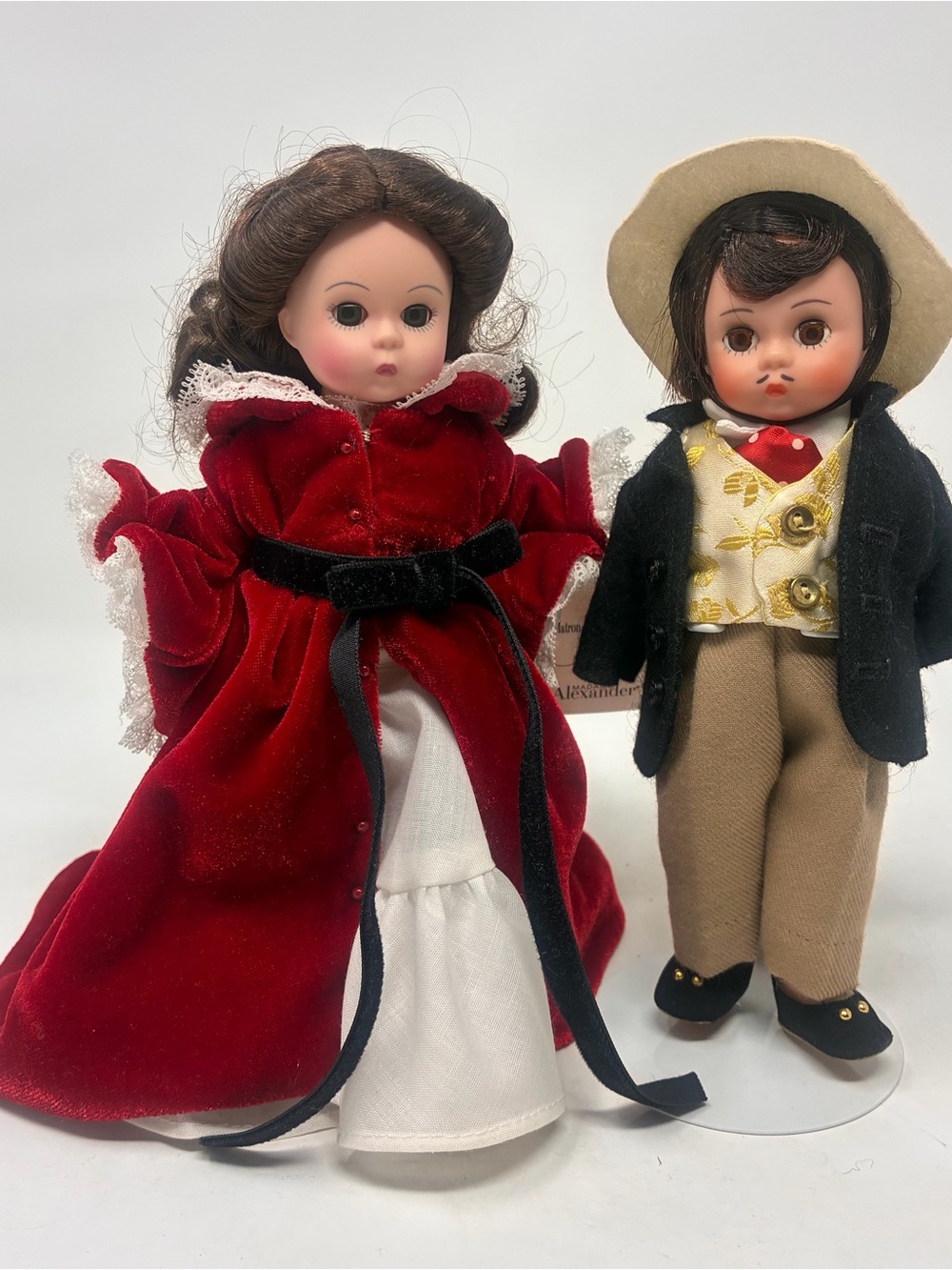 Madame Alexander 2 Dolls Shadow Matron of the Mansion Scarlett & Rhott USA Made